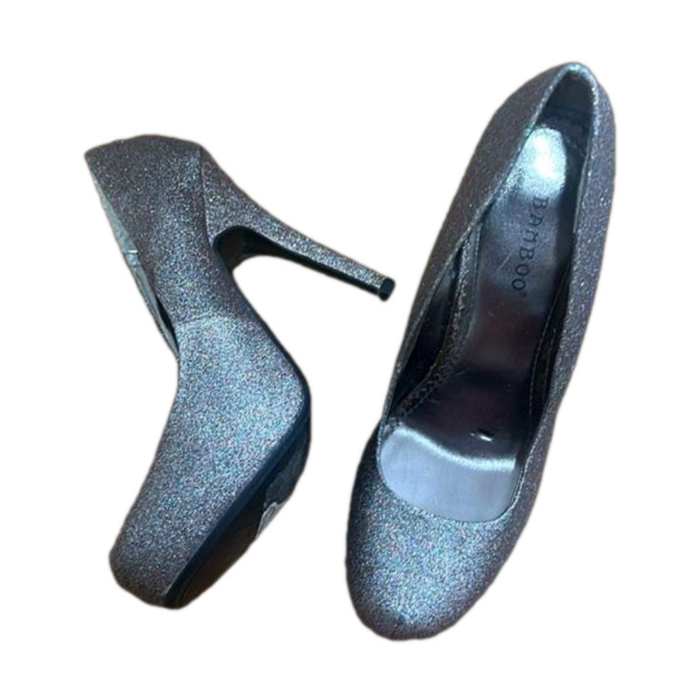 Bamboo Sparkly Platforms
